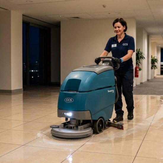strip and wax floors in northern ky by CCS